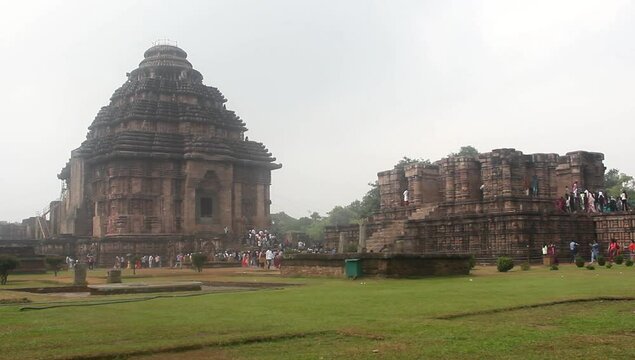 Konark Temple.Odisha, India. UNESCO world heritage site