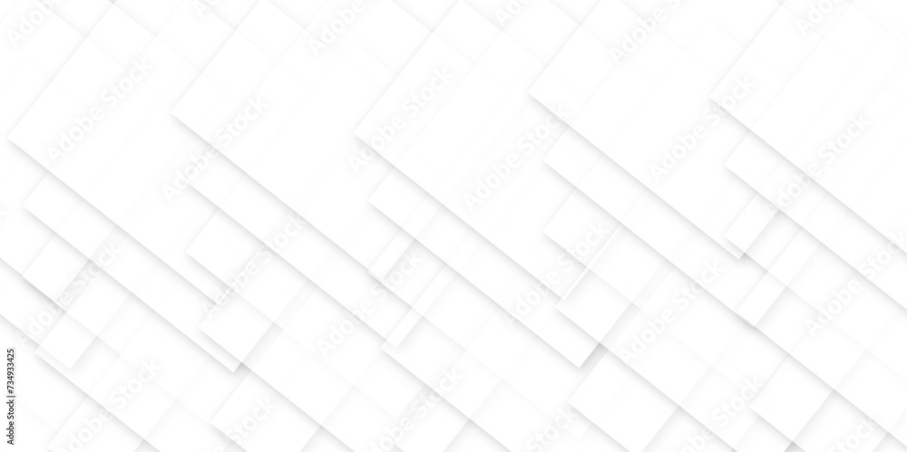Poster abstract white background with diamond and triangle shapes layered in modern texture design. white a