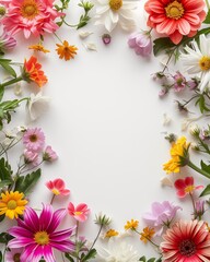 Obraz premium Floral Frame