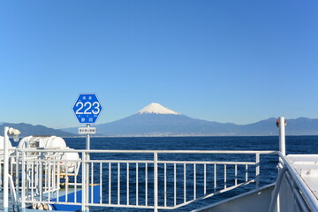 富士山と県道223