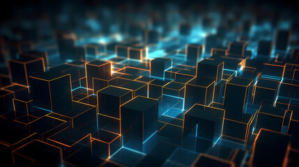 Modern digital futuristic abstract background, technology background