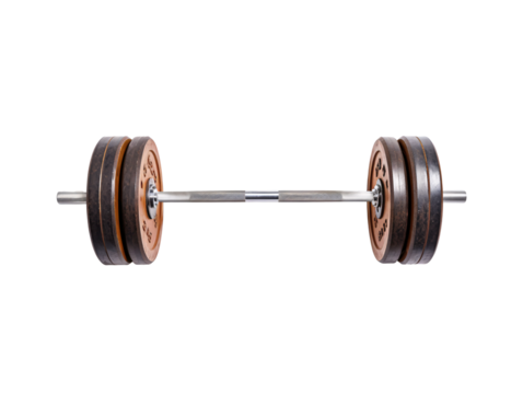 a barbell with a barbell on it