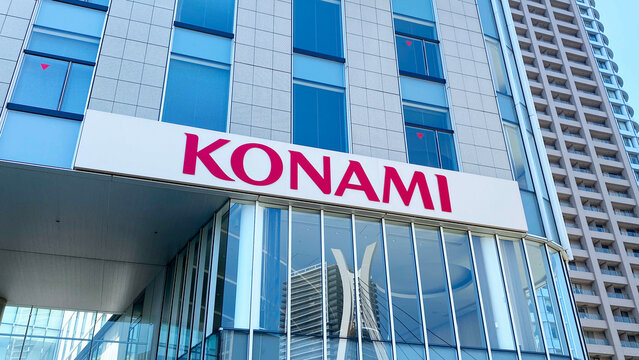 Konami corporation at Tokyo, Japan