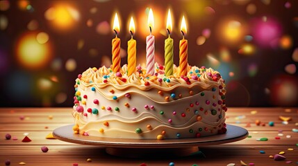 party birthday candle clipart