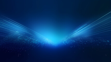 Fototapeta na wymiar Digital technology hexagon cyber security concept, blue technology background