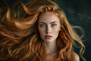 Obraz premium Long and healthy hair