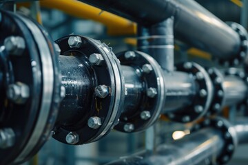 Fototapeta premium building piping systems
