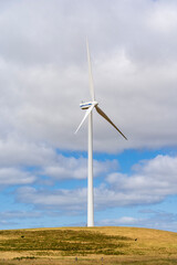 Fototapeta premium Wind turbines on the Woakwine Range Wind Farm Tourist Drive, South Australia