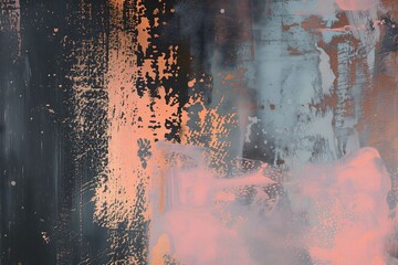 Abstract Artistic Background in Pink and Gray with Textured Detail