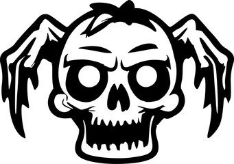 Obraz premium skull cartoon
