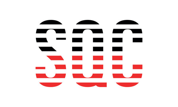 SQC three initial letter iconic line negative space minimal logo design vector template. monogram, abstract, wordmark, business, typography, minimalist, brand, company, flat, modern, unique, simple