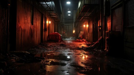 Fototapeta premium murder crime horror