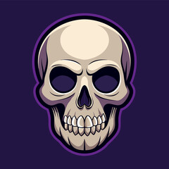 Obraz premium skull cartoon