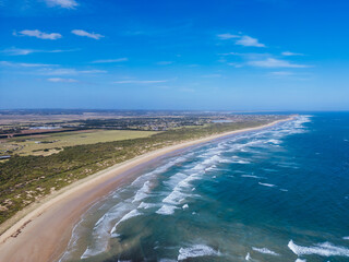 Thirteenth Beach in Barwon Heads in Australia