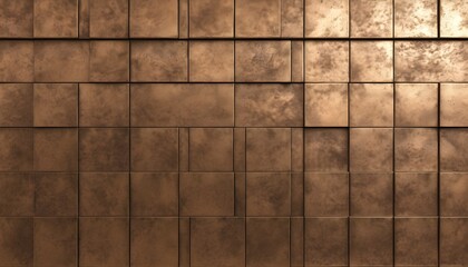squared geomatric pattern bronze slab