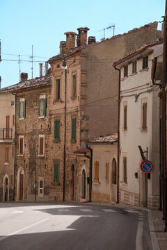 Palena, old town in Abruzzo, Italy