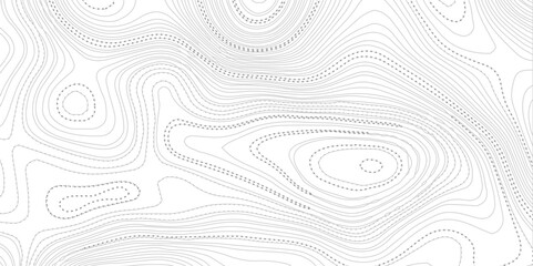 Abstract topographic wavy curve line background. Topography map pattern, Geographic curved relief. Topographic lines background. Vector illustration.