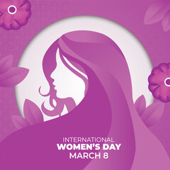 Banner for the International Women's Day. Flyer for March 8 with the decor of flowers.
Invitations with the number 8 in the style of cut paper with a pattern of spring plants,
leaves and flowers isola