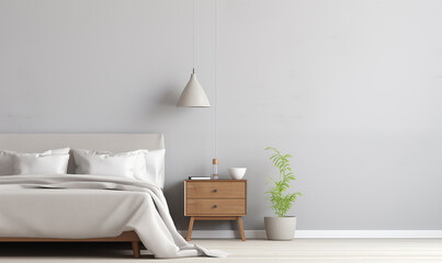 Beautiful spacious interior in a modern style. Can be used in various directions: design, polygraphy, interior decoration, publishing, etc.