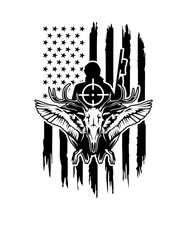 US Deer Duck Hunting svg | Deer Hunting svg | US Hunting svg | Hunter Shirt svg | Hunting Clipart | Hunting Cutfile | Outdoor svg | Deer
