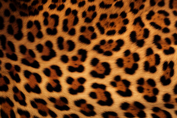 Fototapeta premium Jaguar skin background