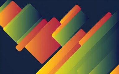 Colorful geometric abstract background