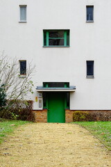 Naklejka premium old house in the city