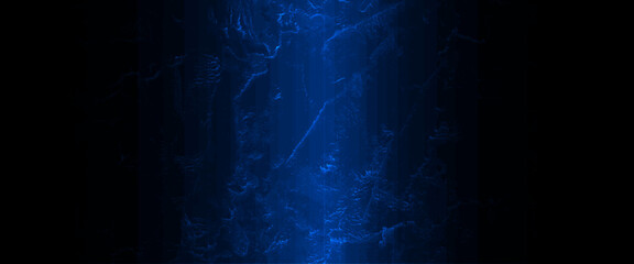 Vector blue scary dark blue walls, slightly light dark concrete cement texture for background, blue wall scratches, abstract blue background texture concrete wall gradient.