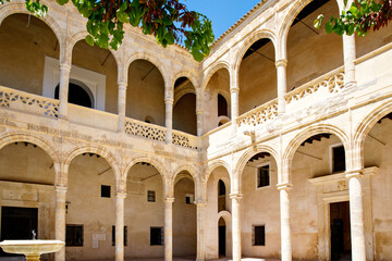 Palacio de los Enriquez de Ribera in Bornos, pueblos blancos region, Andalusia, Spain, Europe