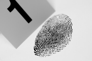 Marked Fingerprint As Evidence