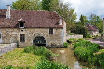 Étourvy, Mühle am Fluss Le Landion in der Bourgogne