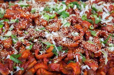 pork cuisine on the plate