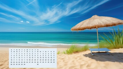 vacation calendar holiday