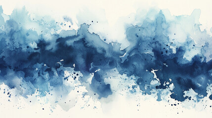 Navy Blue color watercolor texture