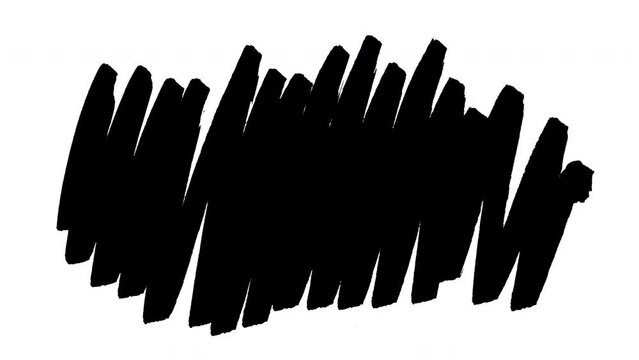 Black marker lower third