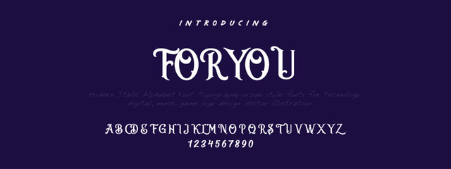 Fototapeta na wymiar Elegant alphabet letters font and number. Classic Lettering Minimal Fashion Designs. Typography modern serif fonts decorative vintage design concept. vector illustration.