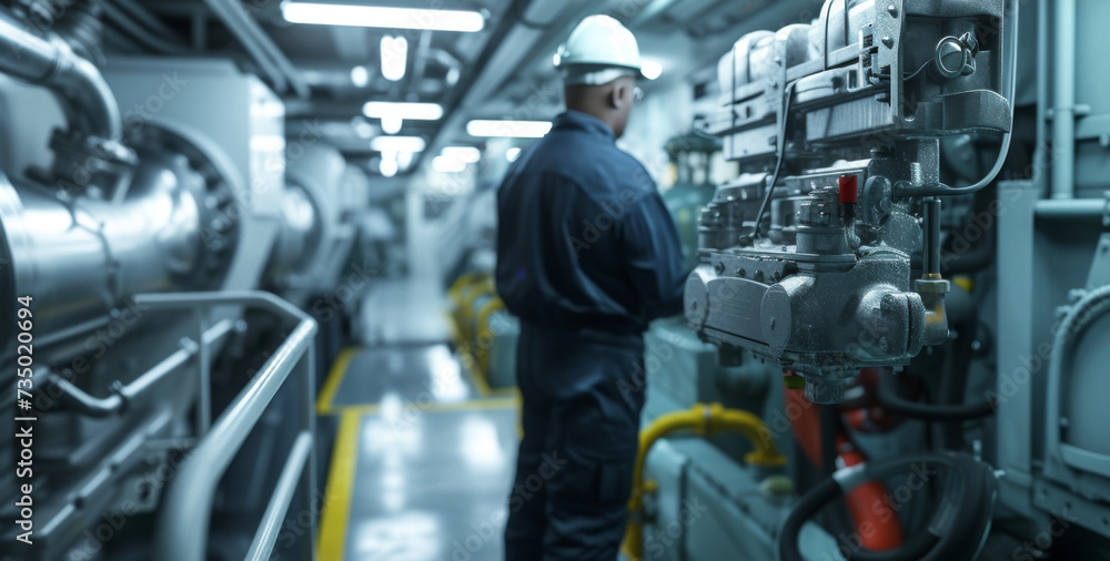 Poster whether its routine maintenance or urgent repairs the third engineer is always ready to take on any 