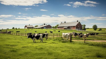 milk cow farm