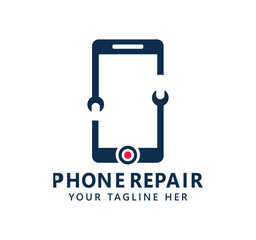 phone repair logo design