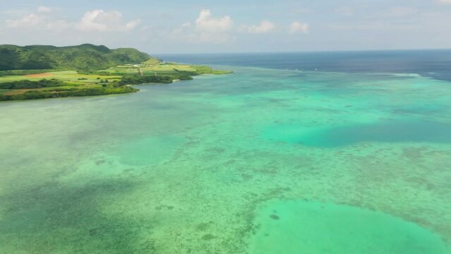 沖縄　石垣島　空撮
