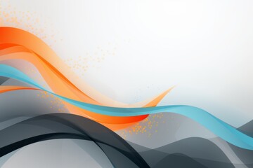 Abstract background awareness day with blue and orange and space for your text. 