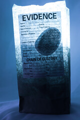 Crime Scene Collections Bag For Safe Keeping