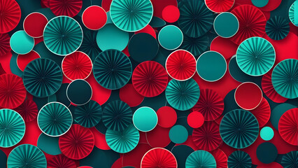 flat soft abstract as background wallpaper ultra theme background. empty copy space. color circles red background