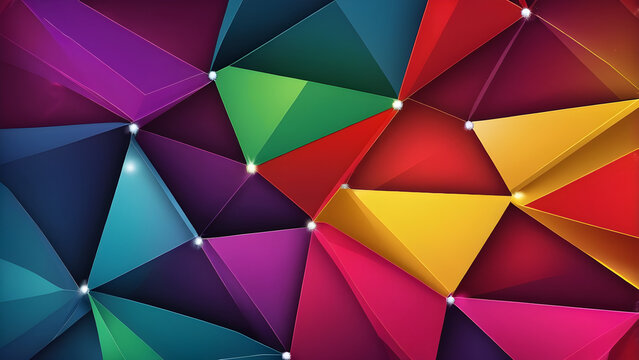 geometric shape background colorful background