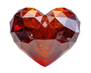 Fototapeta premium Love shape ornament isolated on transparent background