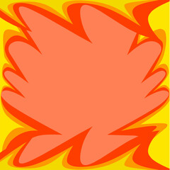 fire pattern illustration