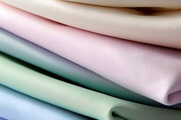 colorful fabrics made by midjourney