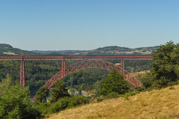 Fototapeta premium Le viaduc du Garabit en france