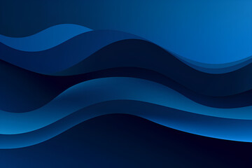 Fototapeta premium abstract blue background made by midjourney