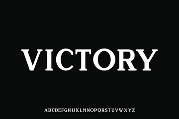 Display alphabet font vector design suitable for headline, poster, logo, cover design and many more